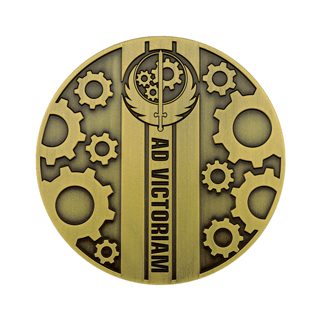 Fallout Brotherhood Of Steel Medallion - 3