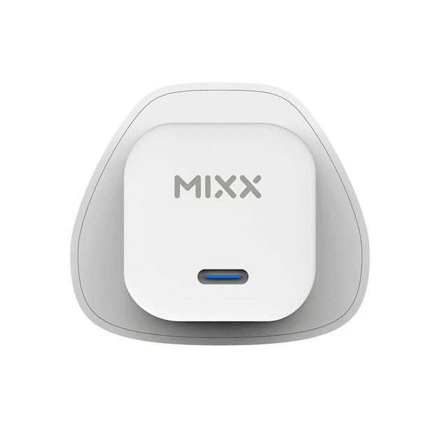 Mixx Charge White 25W PD USB-C Plug - 2