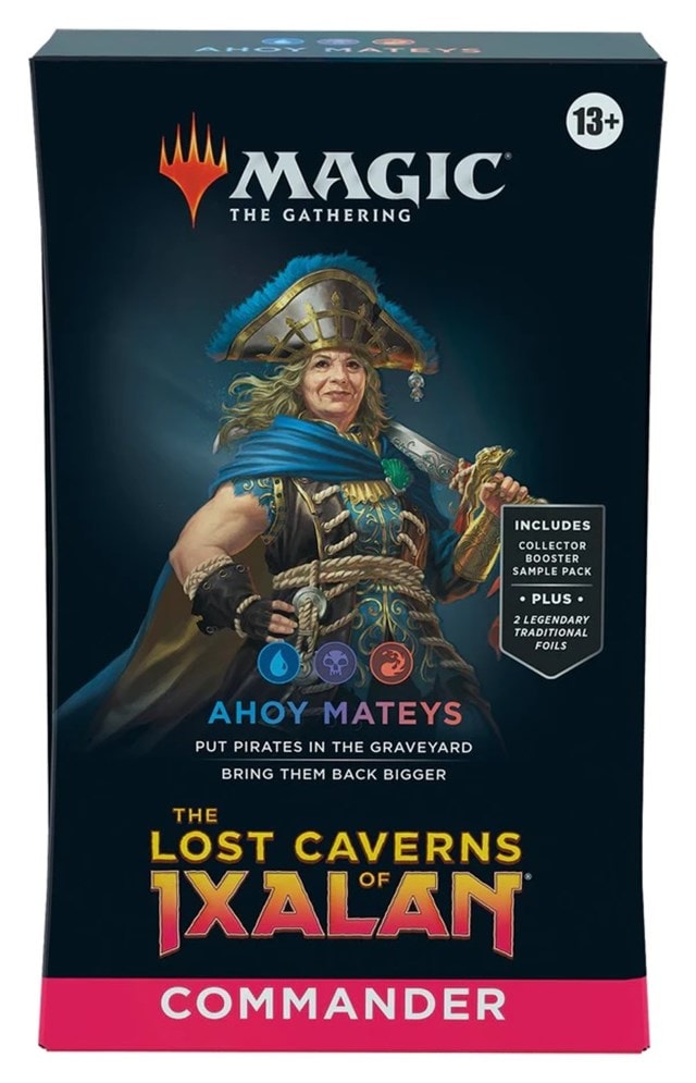 Magic The Gathering Lost Caverns Of Ixalan Commander Deck Ahoy Mateys Trading Cards - 1