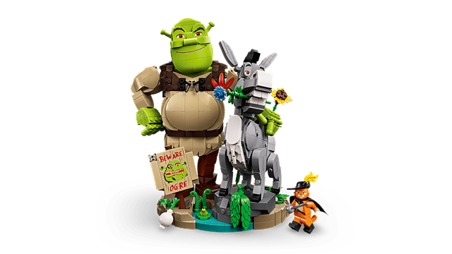Shrek, Donkey & Puss in Boots Shrek LEGO - 6
