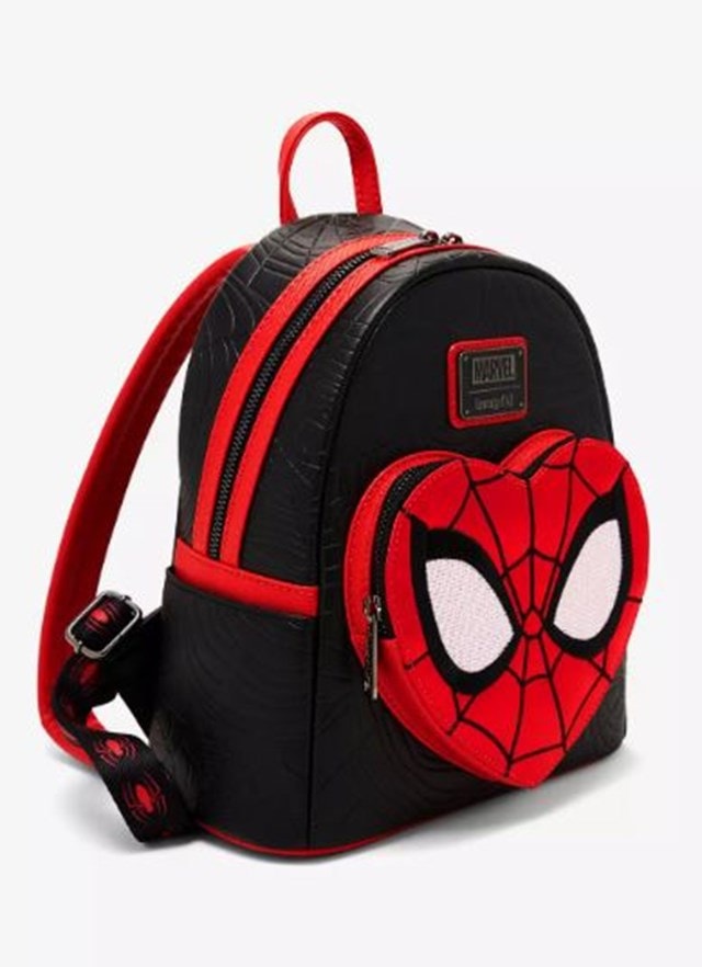 Spider-Man Heart Pocket Marvel hmv Exclusive Loungefly Mini Backpack - 2