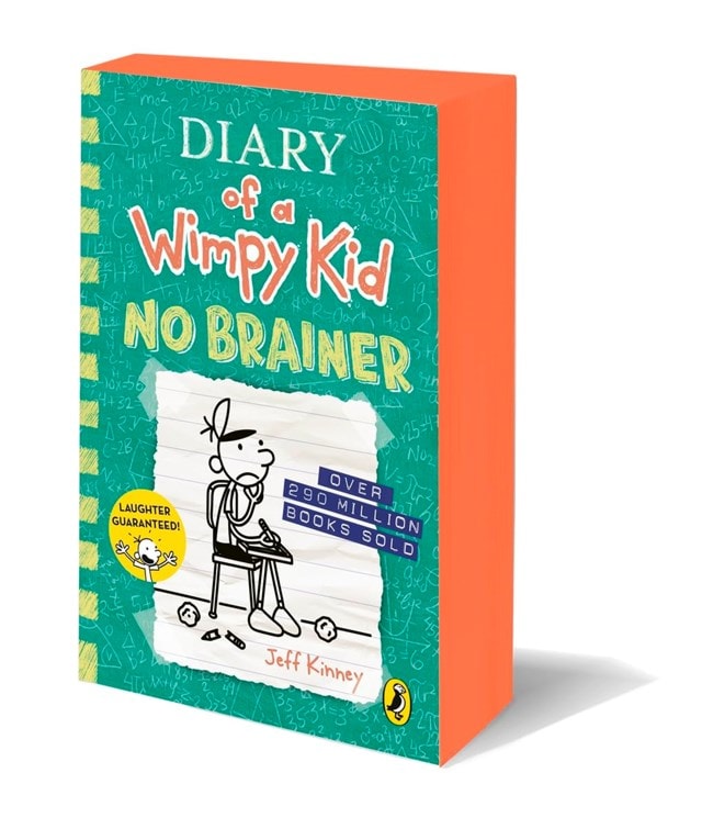 Diary Of A Wimpy Kid: No Brainer: Book 18 Paperback By Jeff Kinney - 2