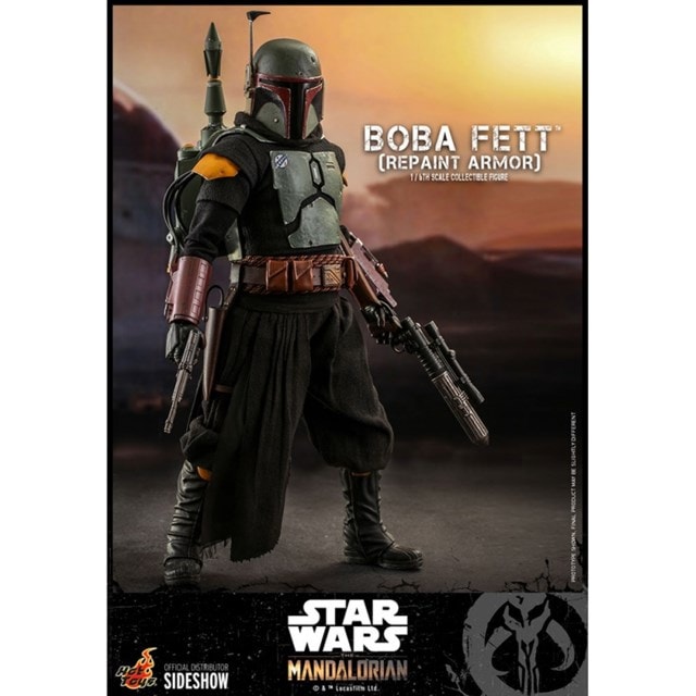 1:6 Boba Fett Repaint Armour - Star Wars: Mandalorian Hot Toys Figurine - 3