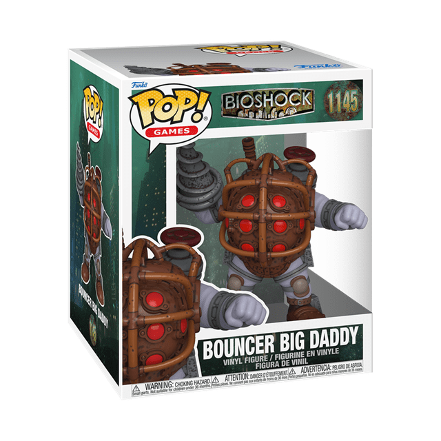 Bouncer Big Daddy 1145 Bioshock Funko Pop Vinyl Super - 2