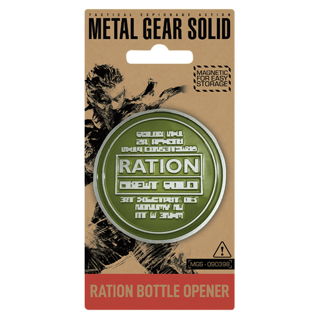 Ration Metal Gear Solid Bottle Opener - 2