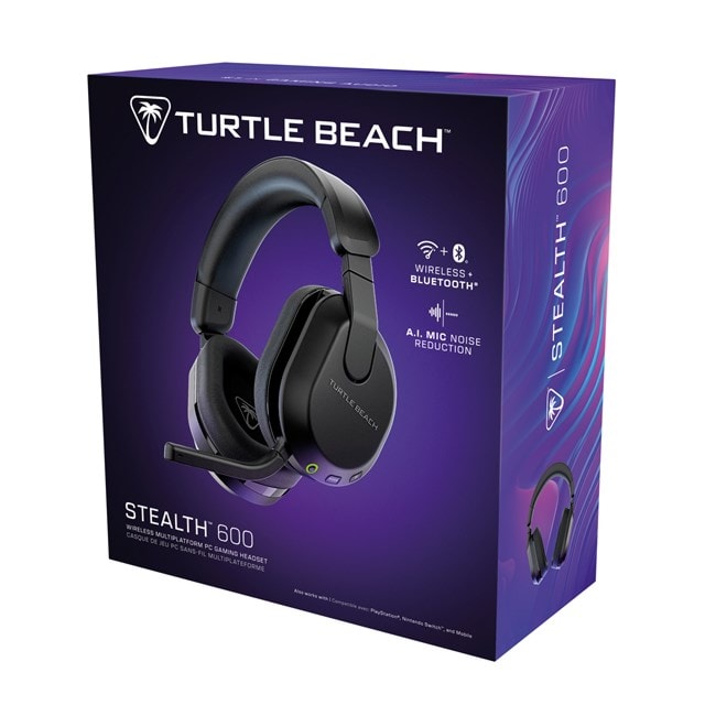 Turtle Beach Stealth 600 Gen 3 Multiplatform Wireless Gaming Headset - Black - 10