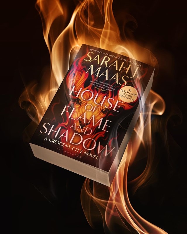 House Of Flame And Shadow: Crescent City Book 3 Paperback By Sarah J. Maas - 2