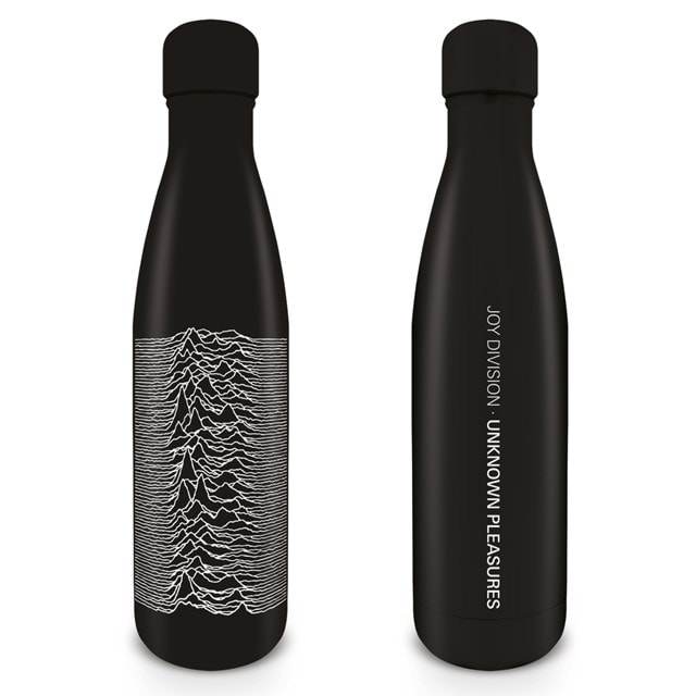 Unknown Pleasures Joy Division Metal Drinks Bottle - 1