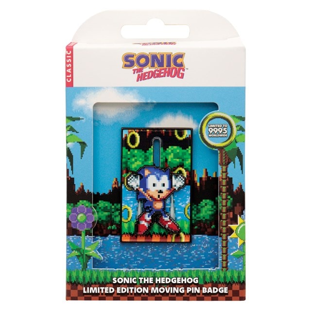 Sonic The Hedgehog Moving Pin Badge - 3