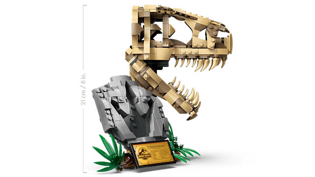 Dinosaur Fossils T Rex Skull LEGO - 4