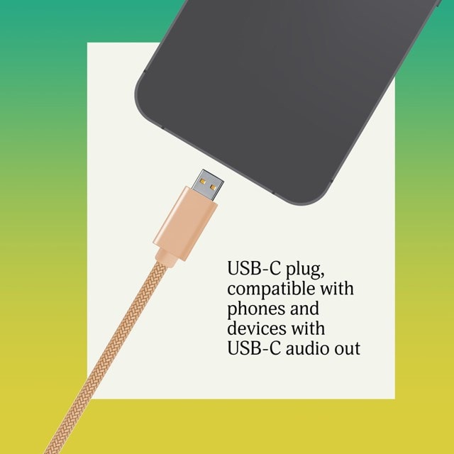 House Of Marley Smile Jamaica Copper USB-C Earphones W/Mic - 3