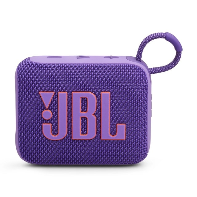 JBL Go 4 Purple Bluetooth Speaker - 6