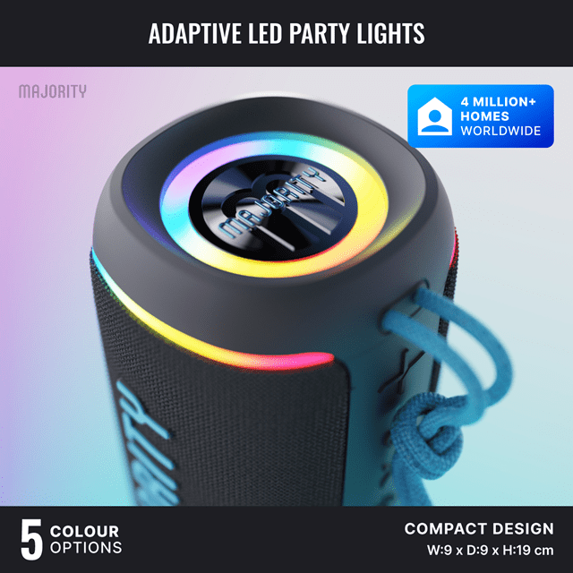 Majority Move M2 Portable Bluetooth Speaker - 14