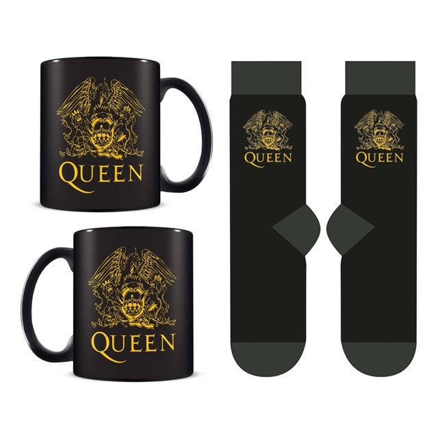 Logo Queen Mug & Sock Set - 2