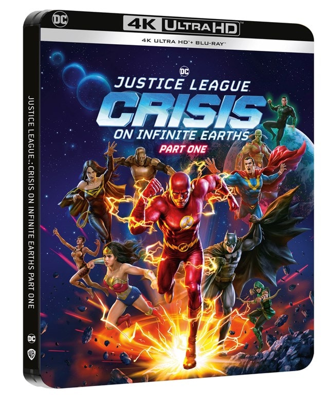 Justice League: Crisis On Infinite Earths - Part One Limited Edition 4K Ultra HD Steelbook - 4