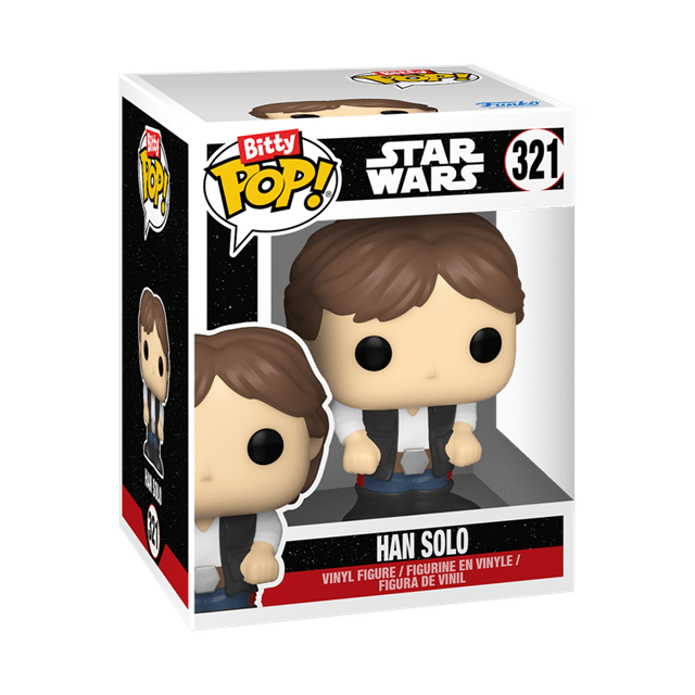 Han Solo With Millennium Falcon Star Wars Funko Bitty Pop Ride