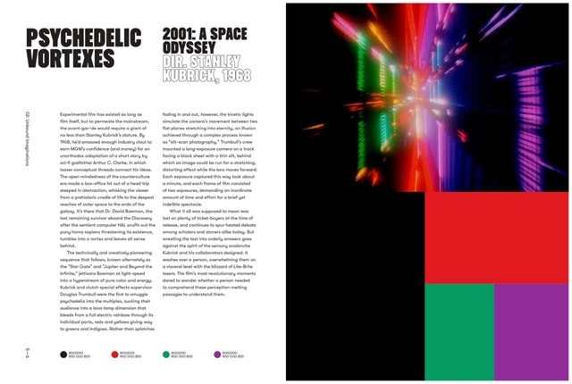 Colours Of Film: The Story Of Cinema In 50 Palettes Hardback - 2