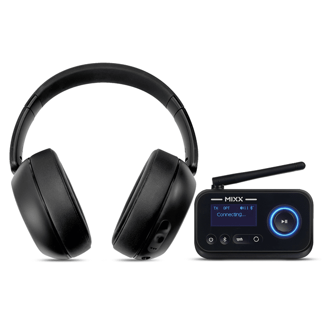 Mixx Audio StreamQ TV Headphones & Audio Transmitter Bundle - 1