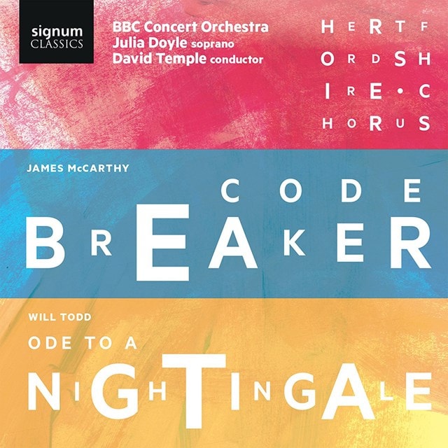James McCarthy: Codebreaker/Will Todd: Ode to a Nightingale - 1