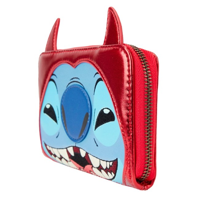 Stitch Devil Cosplay Zip Around Wallet Loungefly - 2
