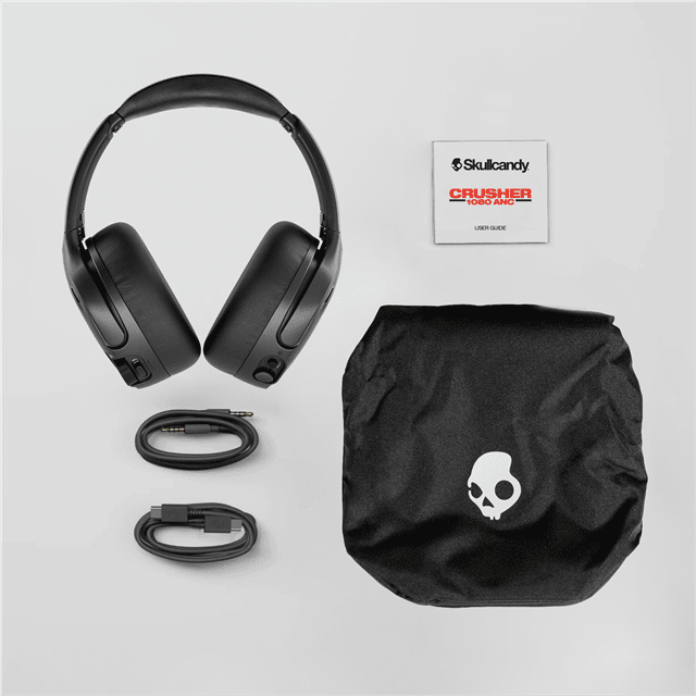 Skullcandy Crusher 1080 ANC Cement Grey Active Noise Cancelling Bluetooth Headphones - 10