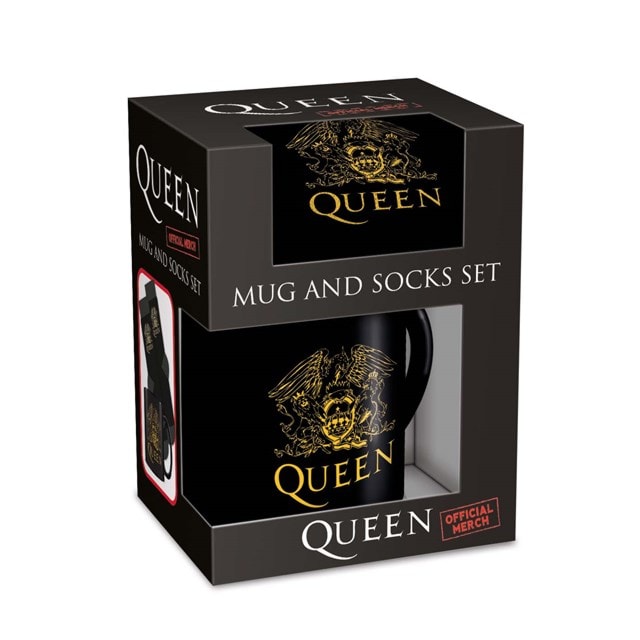 Logo Queen Mug & Sock Set - 1