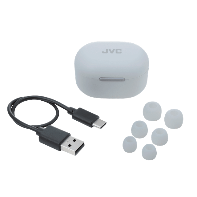 JVC HA-A30T White Active Noise Cancelling True Wireless Bluetooth Earphones - 7