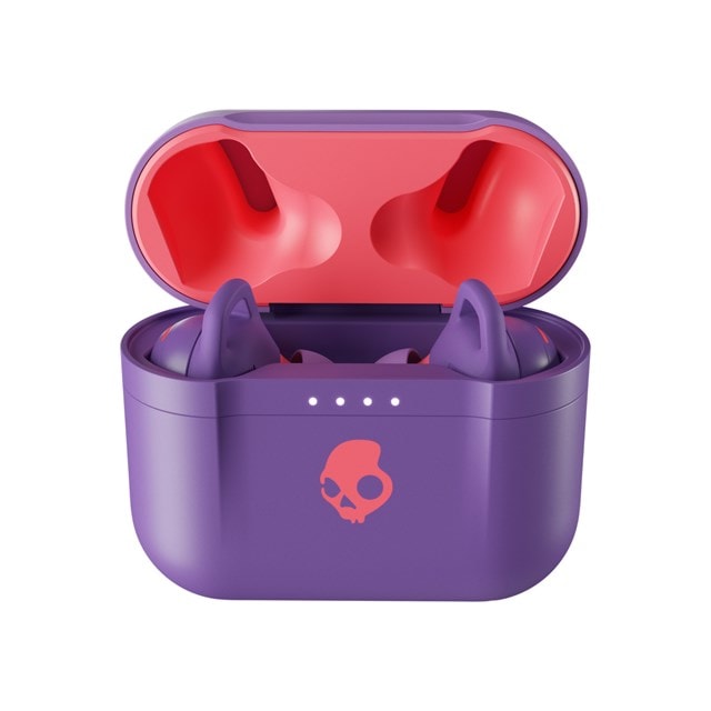 Skullcandy Indy Evo Lucky Purple True Wireless Bluetooth Earphones - 4