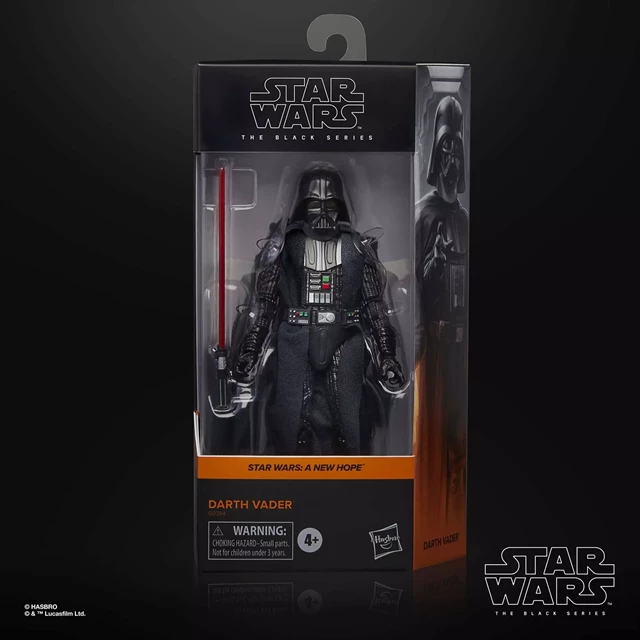 Darth Vader Episode IV A New Hope Star Wars Black Series Hasbro Action Figure - 7