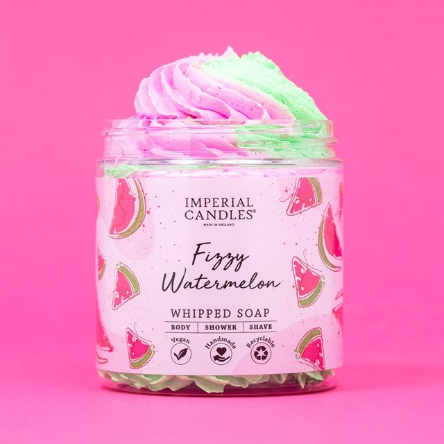 Fizzy Watermelon Whipped Soap - 1