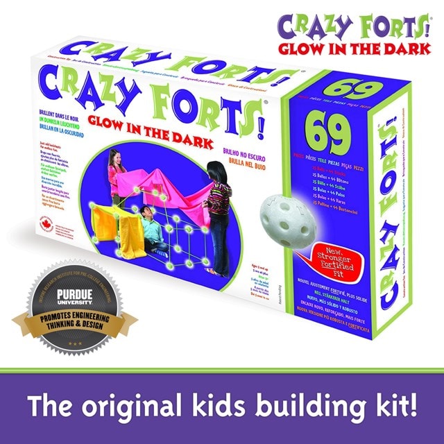 Crazy Forts Play Tent Glow In The Dark Playset - 5
