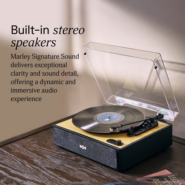 House Of Marley Rise Up Bluetooth Turntable - 2