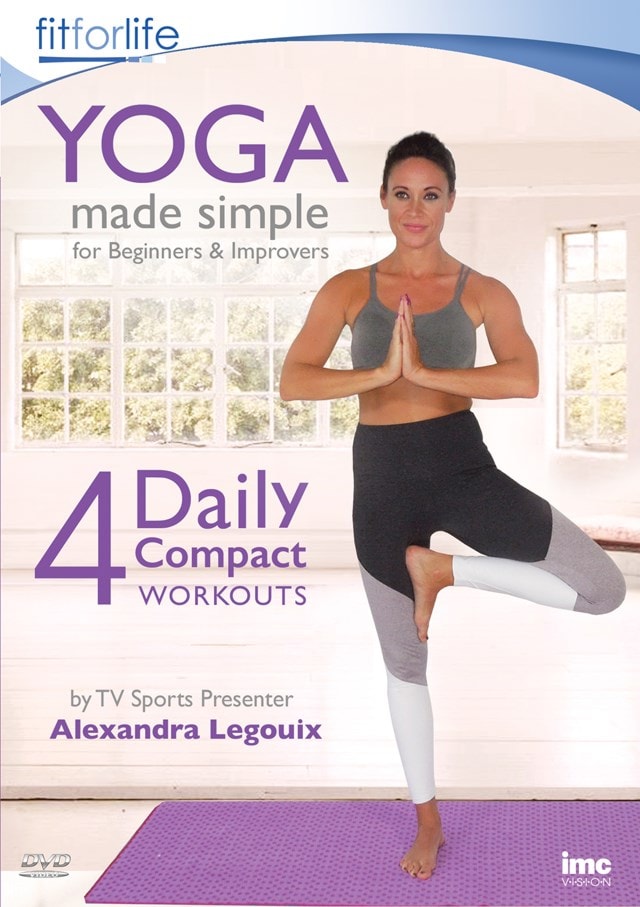 Yoga Made Simple For Beginners Improvers 4 Daily Workouts Dvd Free Shipping Over Hmv Store