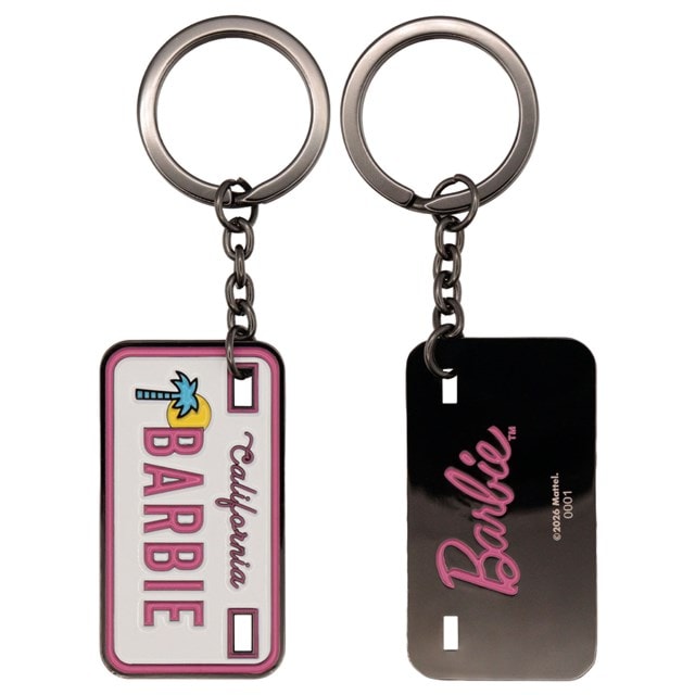 Barbie License Plate Limited Edition Keyring - 2