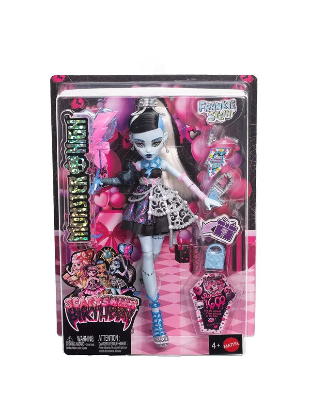Frankie Stein Scary Sweet Birthday Monster High Mattel Doll - 5