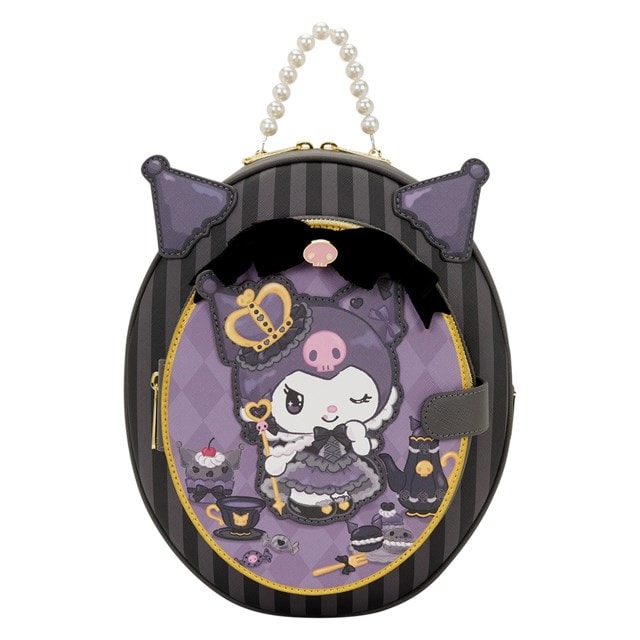 Kuromi 20th Anniversary Cameo Sanrio Loungefly Mini Backpack - 2