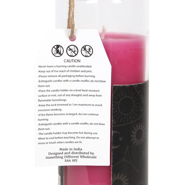Floral Friendship Magic Spell Tube Candle - 2