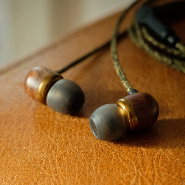 House Of Marley Smile Jamaica Brass USB-C Earphones W/Mic - 6