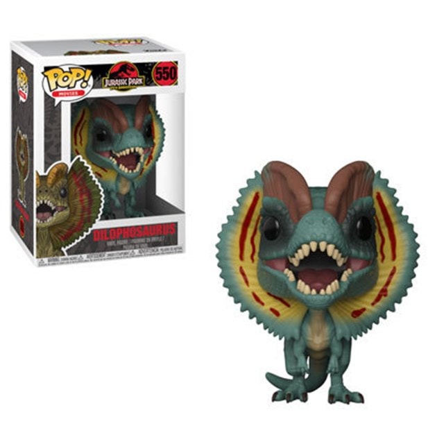 Dilophosaurus (550): Jurassicpark Pop Vinyl - 1