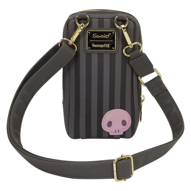 Kuromi 20th Anniversary Cell Phone Sanrio Loungefly Crossbody Bag With Coin Bag - 3