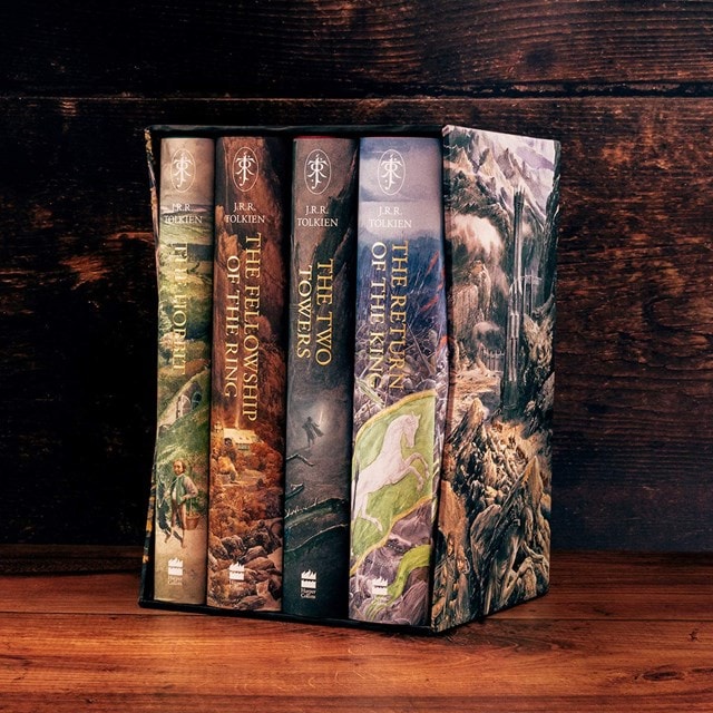 The Hobbit & The Lord of the Rings Illustrated Hardback Boxed Set By J. R. R. Tolkien - 2