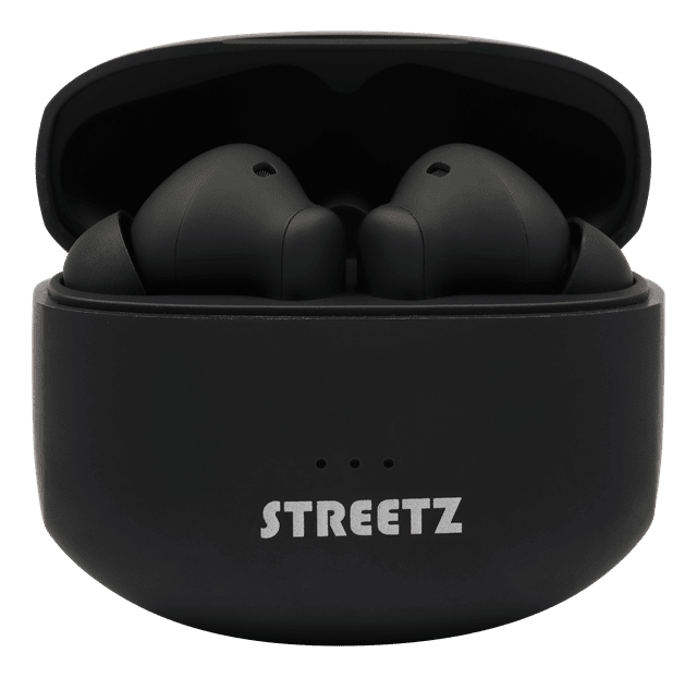Streetz TWS-116 Black Active Noise Cancelling True Wireless Bluetooth Earphones - 3