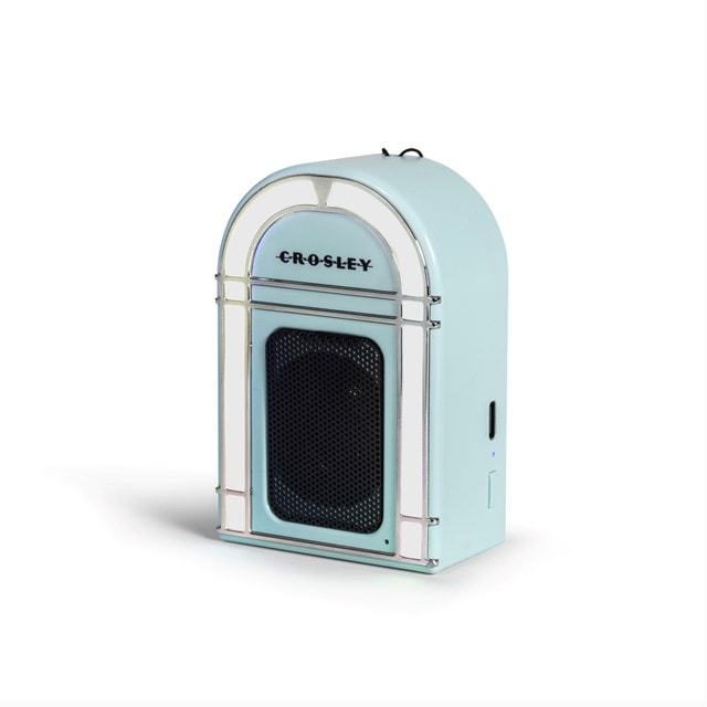 Crosley Mini Jukebox Aqua Blue Bluetooth Speaker - 10