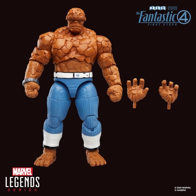 The Thing Fantastic Four First Steps Marvel Legends Series Hasbro Action Figure - 8