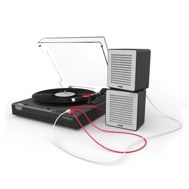 Victrola Stranger Things WSQK Bluetooth Turntable & Speakers - 13