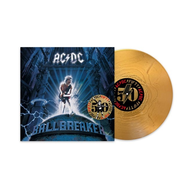 Ballbreaker - 50th Anniversary Limited Edition Gold Vinyl - 1