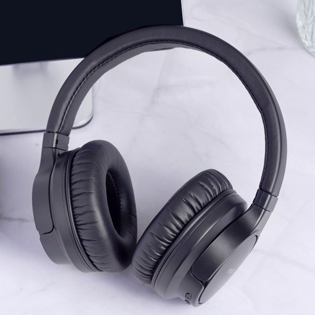 Streetz BT510 Black Active Noise Cancelling Bluetooth Headphones - 5