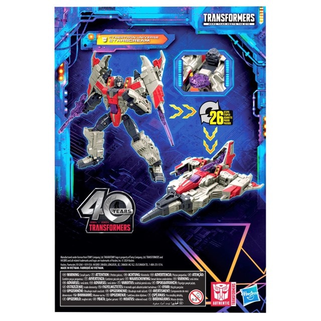 Transformers Legacy United Voyager Class Cybertron Universe Starscream Converting Action Figure - 8