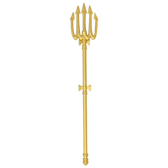Aquaman Limited Edition 24K Gold Miniature Trident Collectible - 7