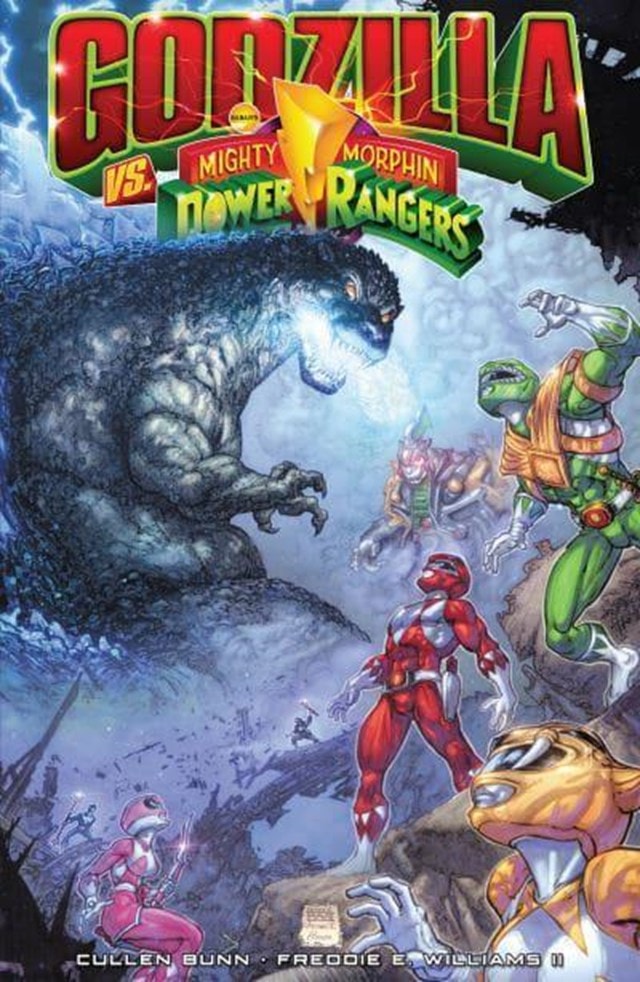 Godzilla Vs The Mighty Morphin Power Rangers DC Comics Graphic Novel - 1